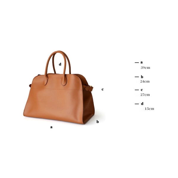 Sac Tote cuir véritable Femme – Style Rétro grande capacité