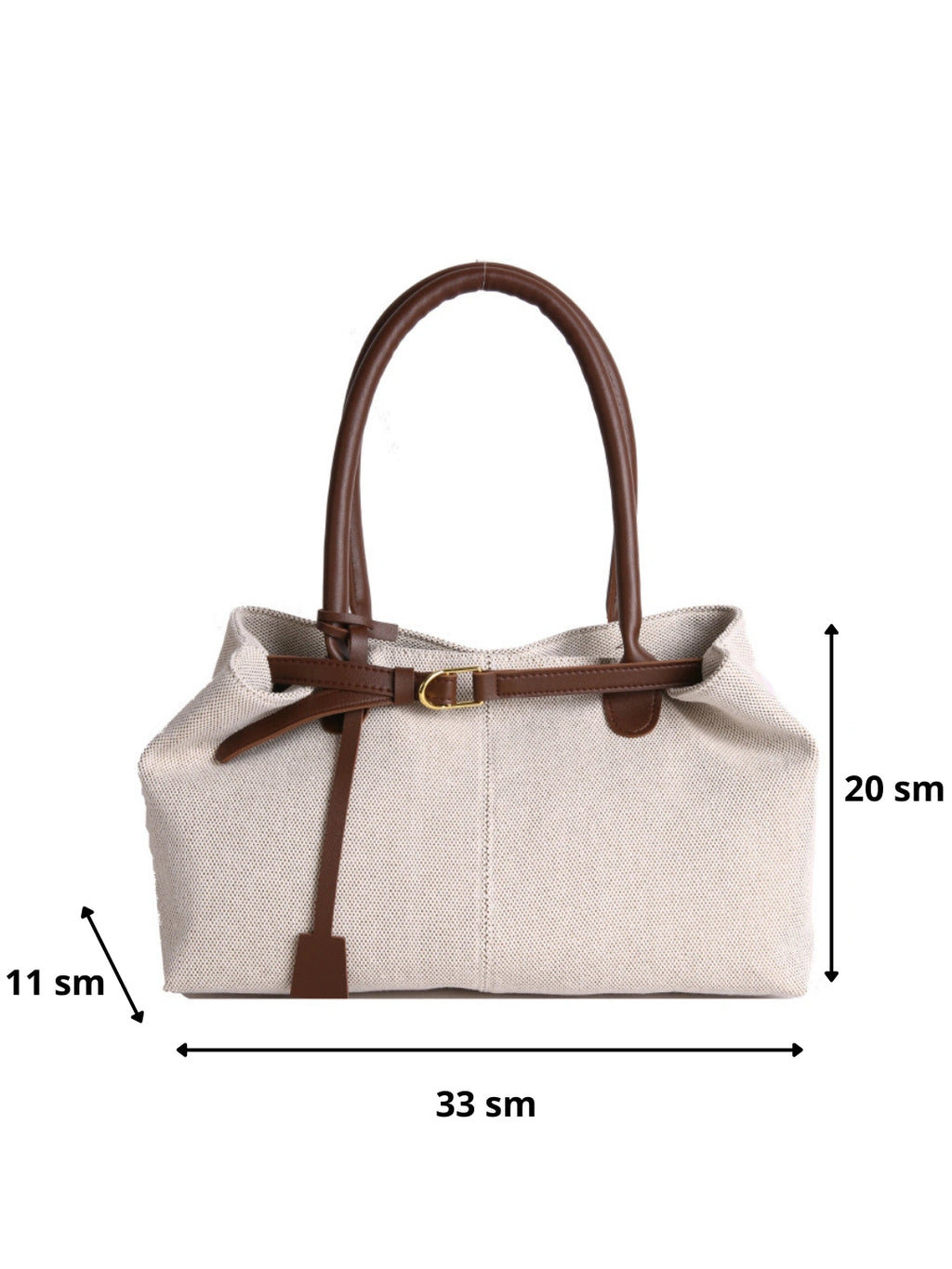 Tote Bag Tissé femme – Grand Sac Cabas Rétro