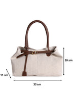 Tote Bag Tissé femme – Grand Sac Cabas Rétro