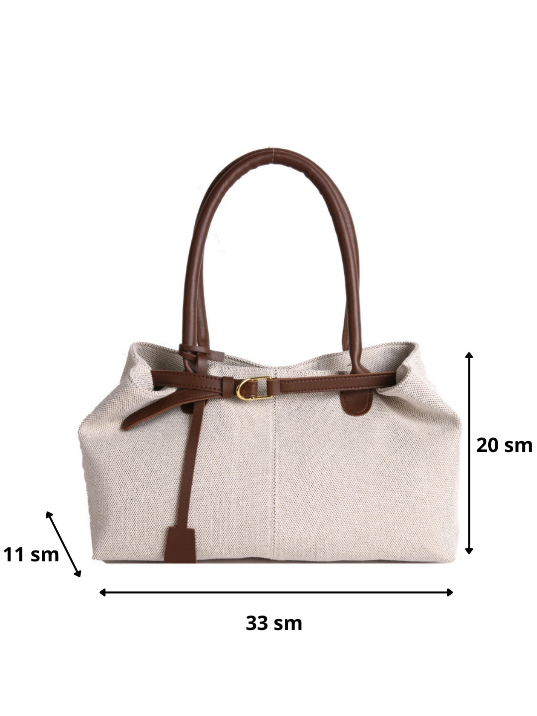Tote Bag Tissé femme – Grand Sac Cabas Rétro