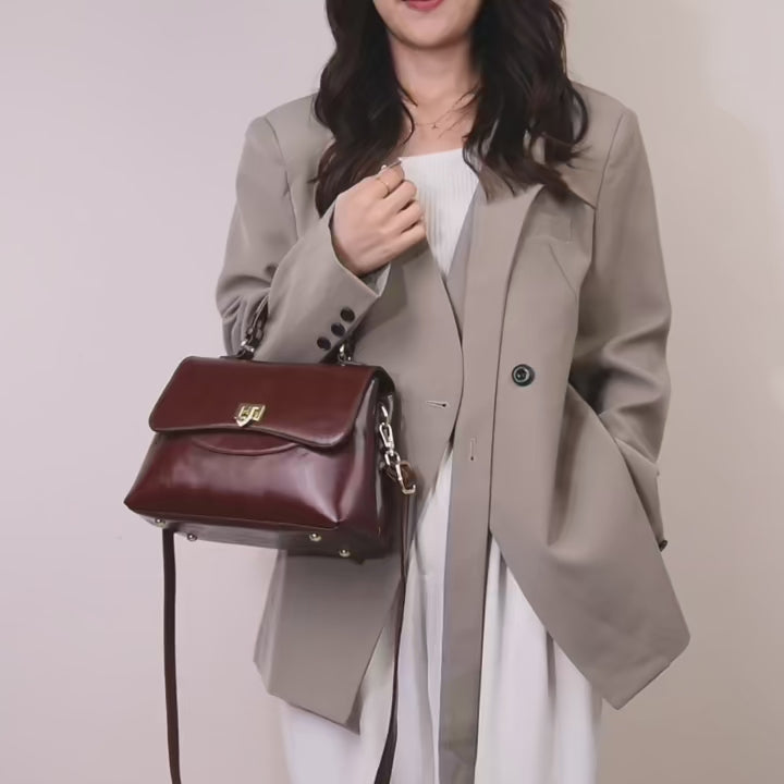 Sac à main Joana en cuir souple – Élégant & Polyvalent