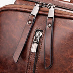 Sac à dos Cuir PU Femme – Grand Format Mode & Voyage MYNELIA