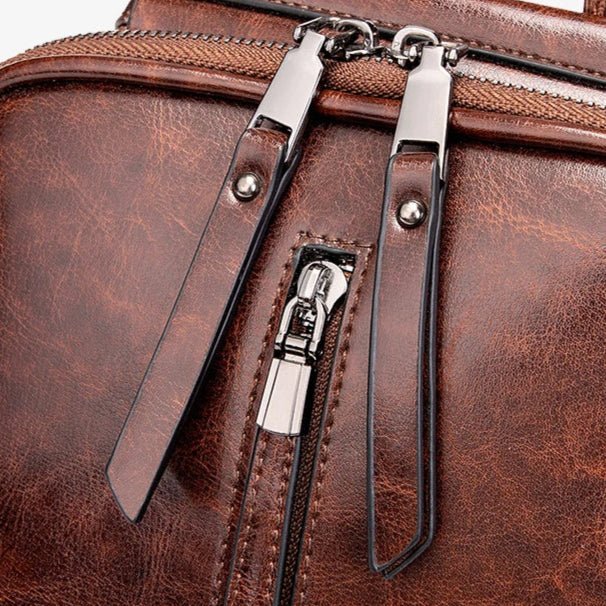 Sac à dos Cuir PU Femme – Grand Format Mode & Voyage MYNELIA