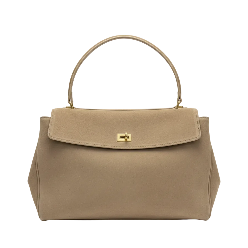 Sac Tote Daim Givré — Fond Blanc
