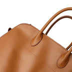 Sac Tote cuir véritable Femme – Style Rétro grande capacité