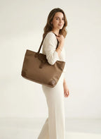 Sac Tote  nylon – Léger fermeture Zip style casual chic