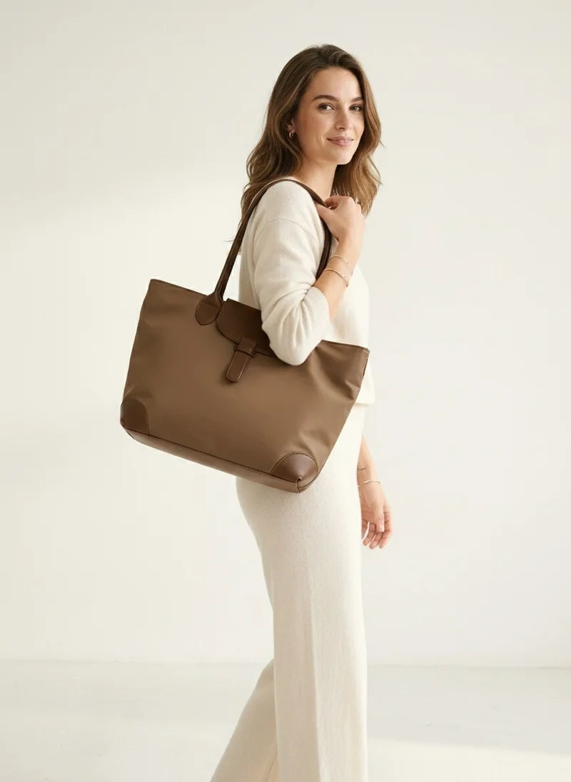 Sac Tote  nylon – Léger fermeture Zip style casual chic