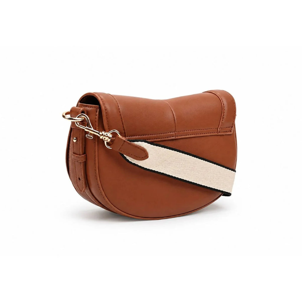 Sac Bandoulière Demi-Lune en Cuir PU – Élégance Intemporelle